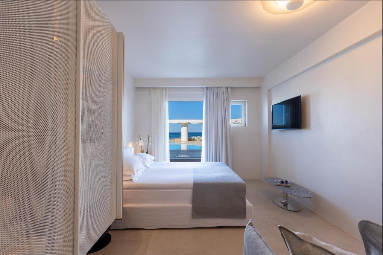 Akrogiali Beach Hotel Apartments Малиа Экстерьер фото