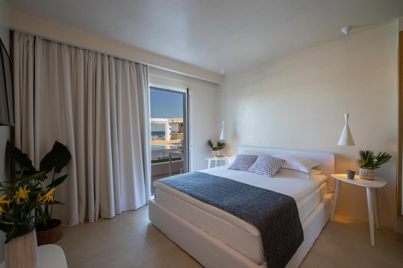 Akrogiali Beach Hotel Apartments Малиа Экстерьер фото