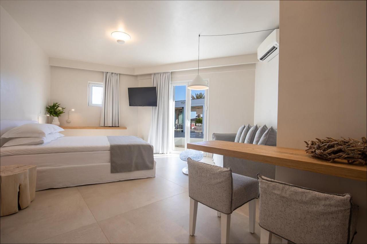 Akrogiali Beach Hotel Apartments Малиа Экстерьер фото