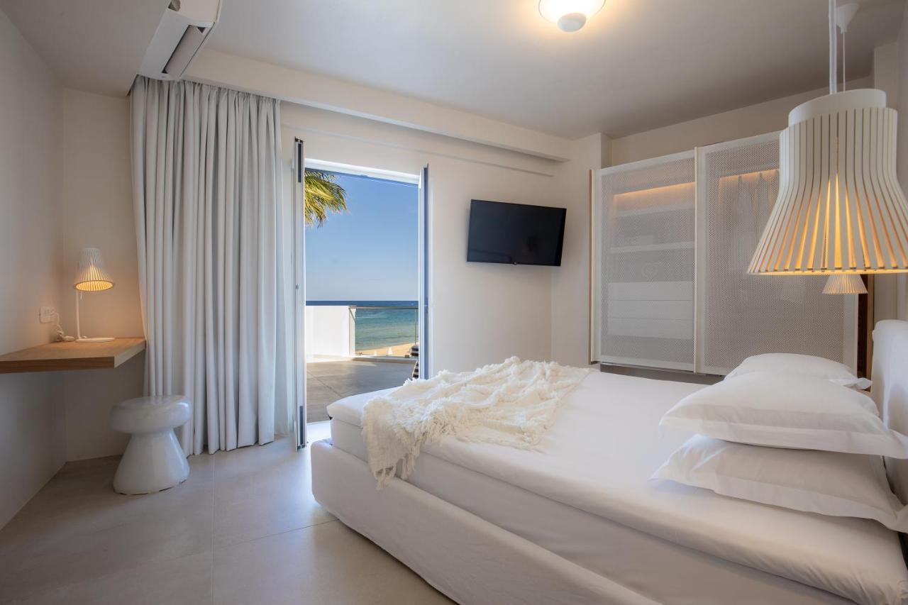Akrogiali Beach Hotel Apartments Малиа Экстерьер фото