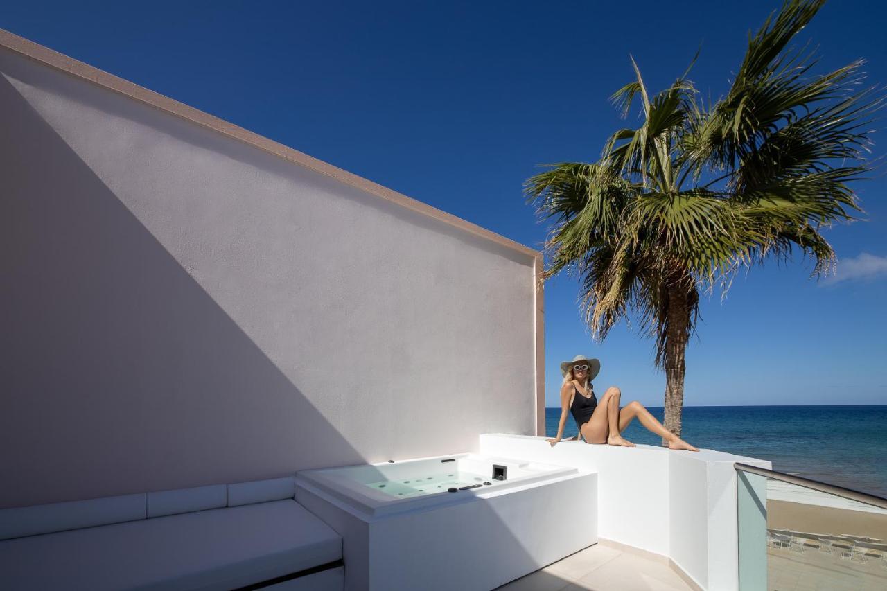 Akrogiali Beach Hotel Apartments Малиа Экстерьер фото
